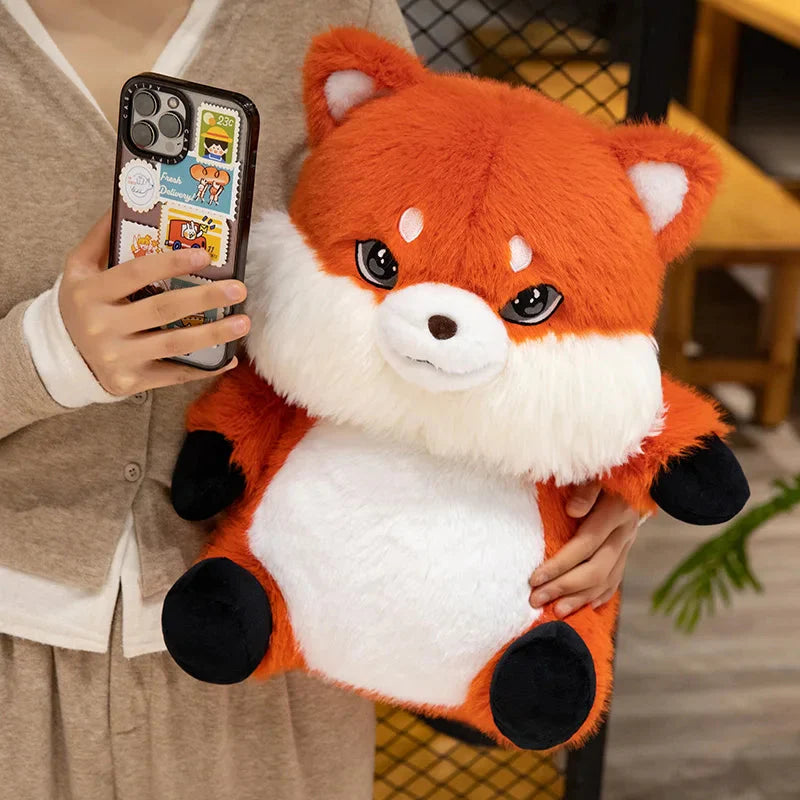 Fluffy Chubby Fox Plushie