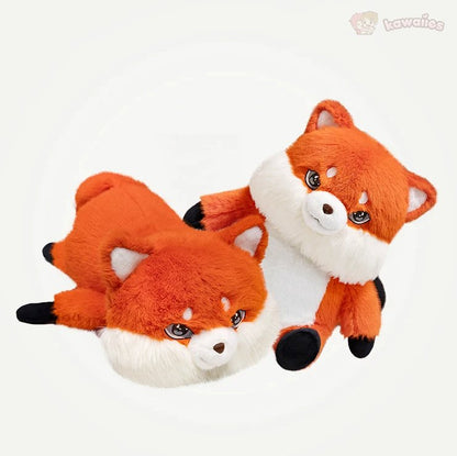 Fluffy Chubby Fox Plushie