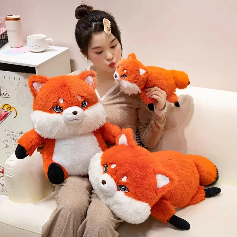 Fluffy Chubby Fox Plushie