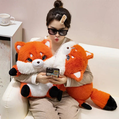 Fluffy Chubby Fox Plushie
