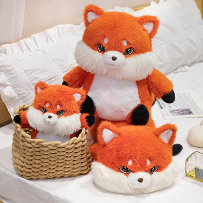 Fluffy Chubby Fox Plushie