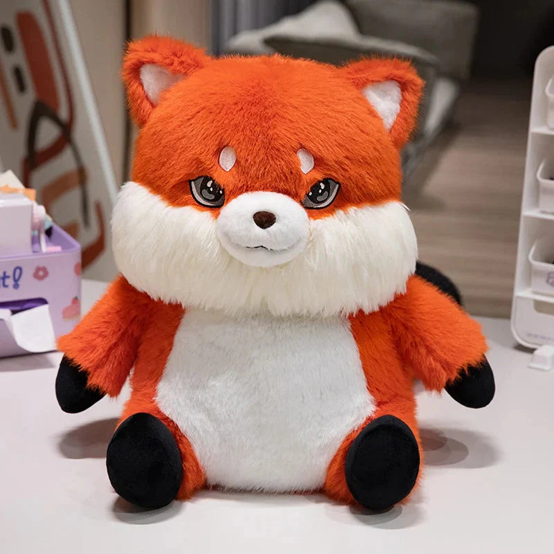 Fluffy Chubby Fox Plushie