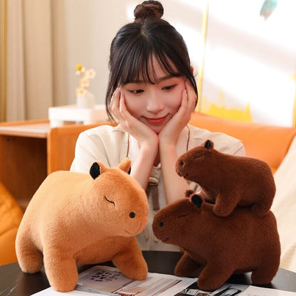 Fluffy Cute Capybara Plushie