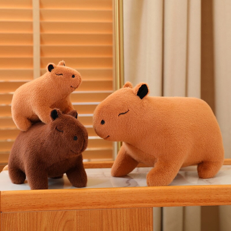 Fluffy Cute Capybara Plushie