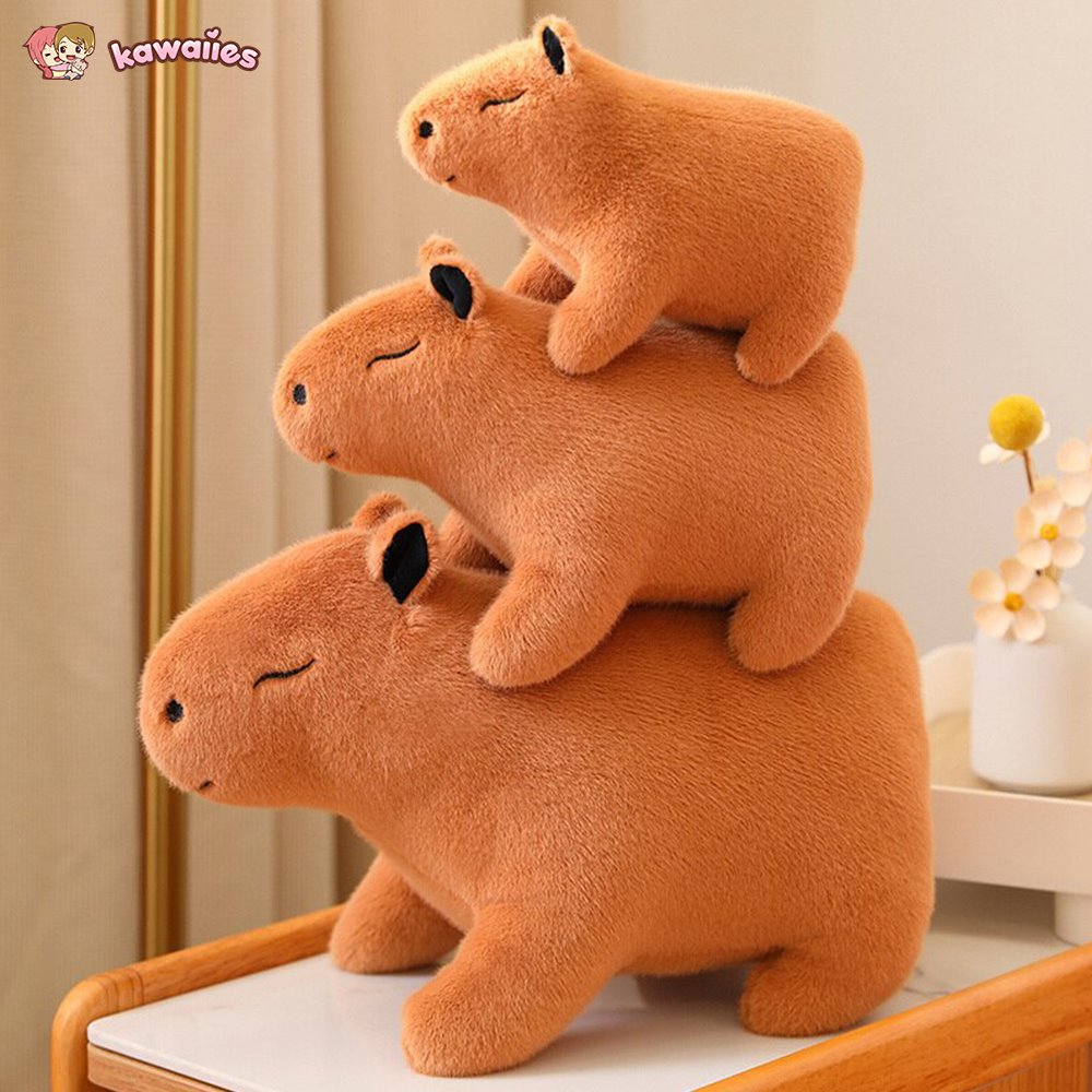 Fluffy Cute Capybara Plushie