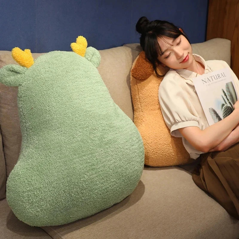Fluffy Dinosaur Cat Dog Panda Pillow Cushion Plushies