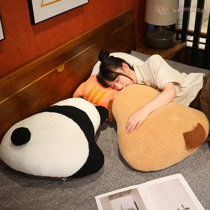 Fluffy Dinosaur Cat Dog Panda Pillow Cushion Plushies