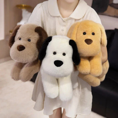 Fluffy Dog Trio Plushies