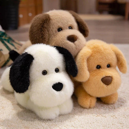 Fluffy Dog Trio Plushies