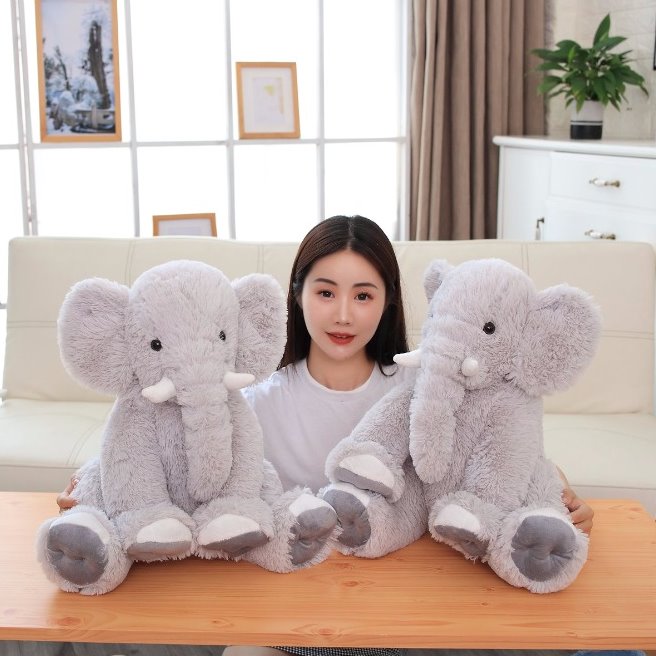 Fluffy Elephant Family
