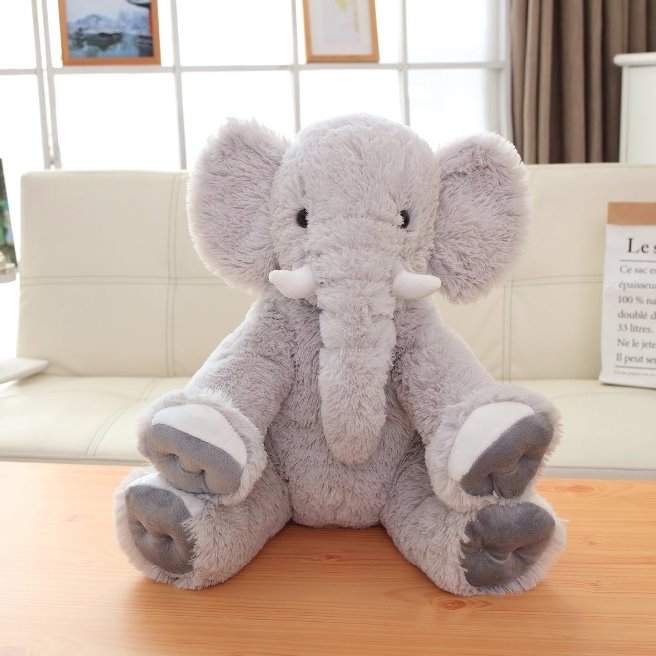 Fluffy Elephant Family
