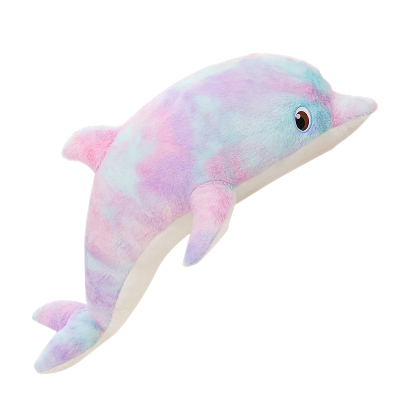 Fluffy Galaxy Dolphin Plushies