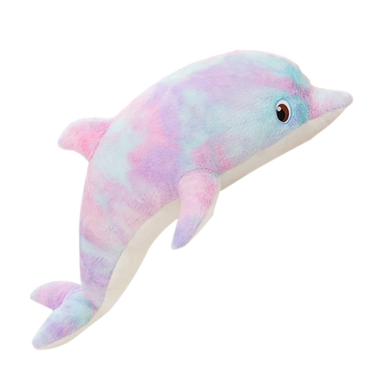 Fluffy Galaxy Dolphin Plushies