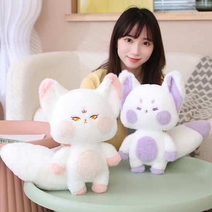 Fluffy Huge Tail Kawaii Fox Plushies