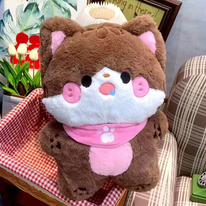 Fluffy Kawaii Cat Squad Plushies