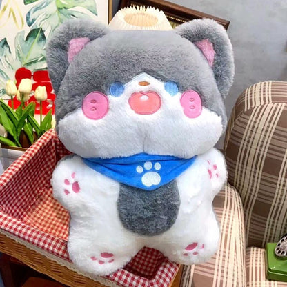 Fluffy Kawaii Cat Squad Plushies
