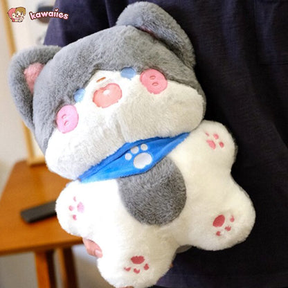 Fluffy Kawaii Cat Squad Plushies
