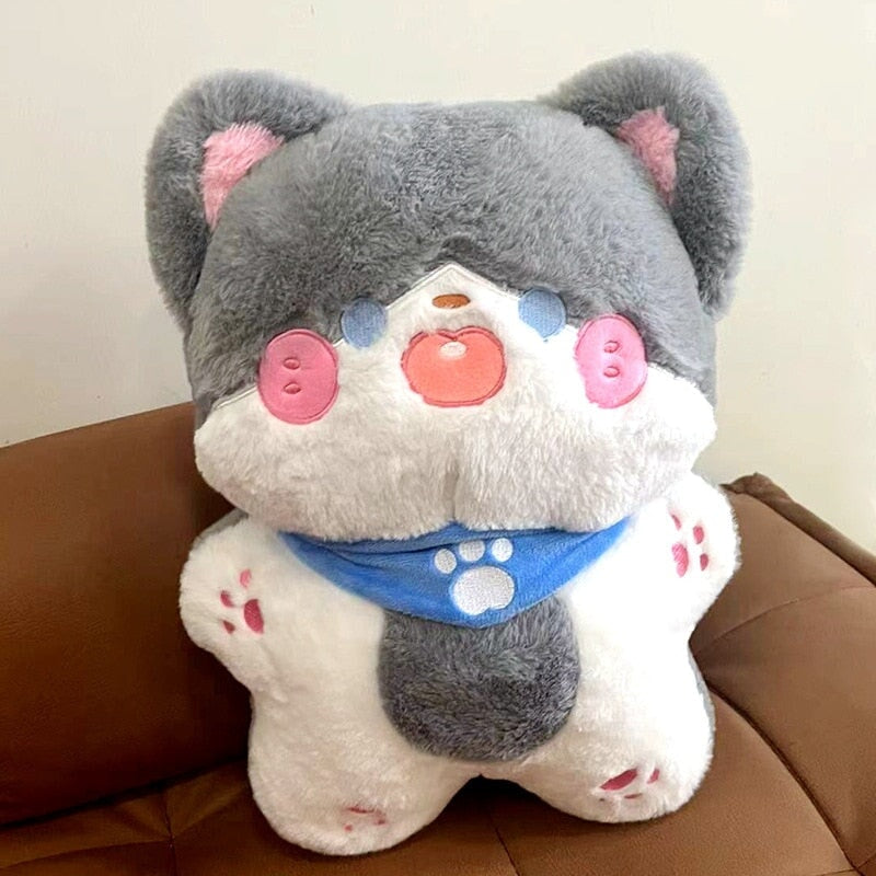 Fluffy Kawaii Cat Squad Plushies
