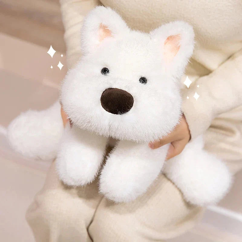 Fluffy Laying Animal Family Plushies
