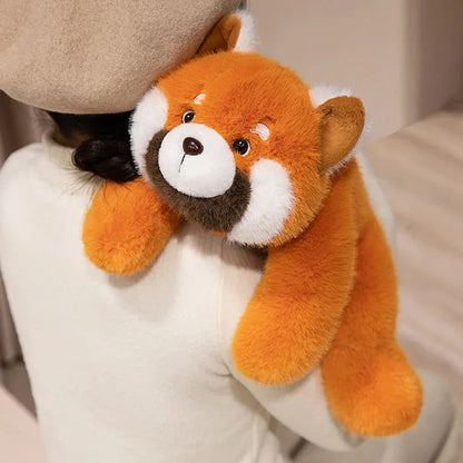 Fluffy Laying Animal Family Plushies