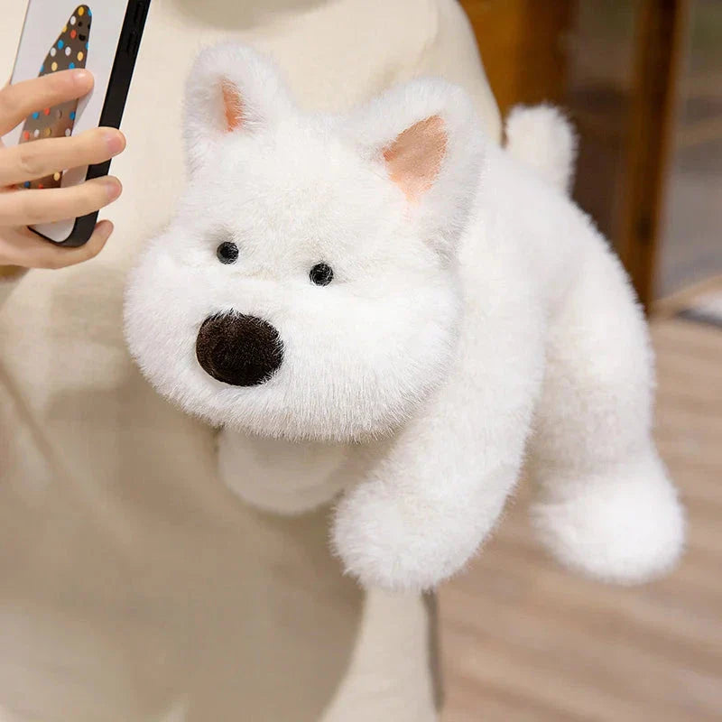Fluffy Laying Animal Family Plushies