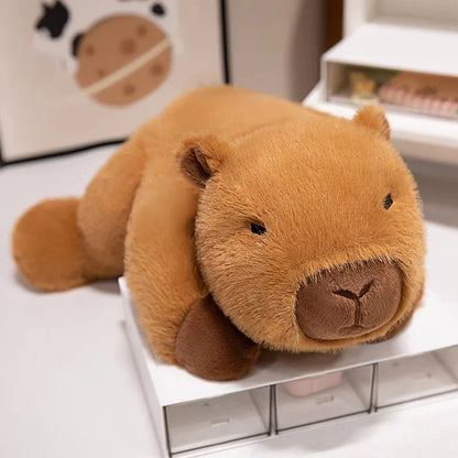 Fluffy Laying Animal Family Plushies