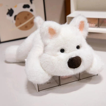 Fluffy Laying Animal Family Plushies