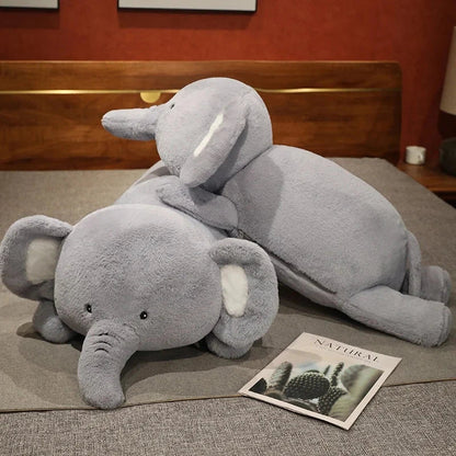 Fluffy Laying Elephant Family