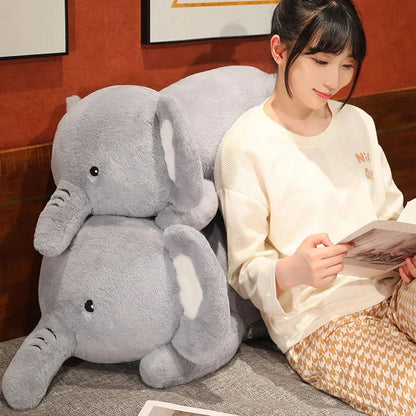 Fluffy Laying Elephant Family