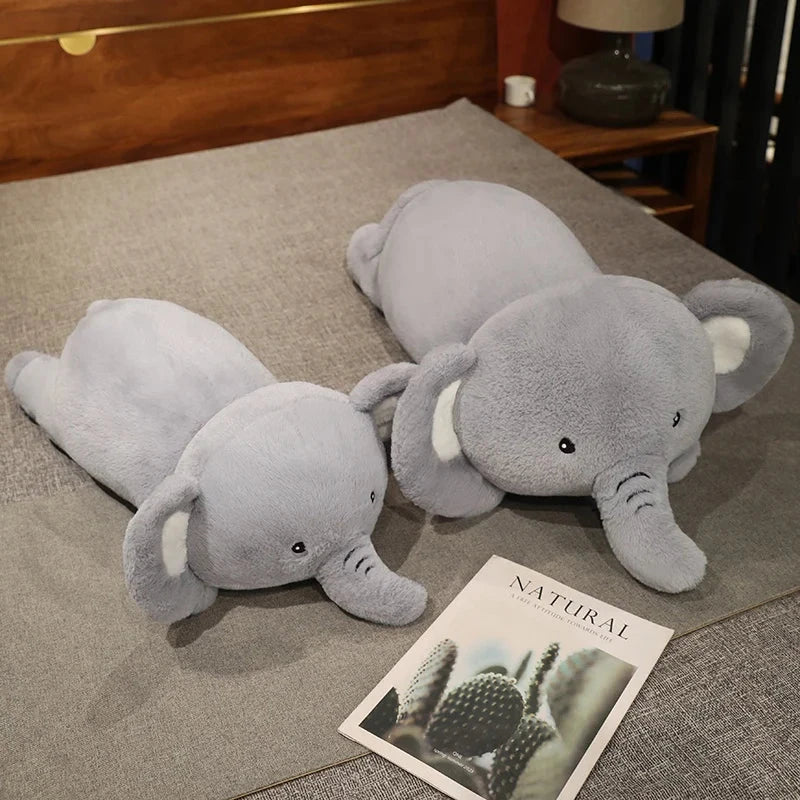 Fluffy Laying Elephant Family