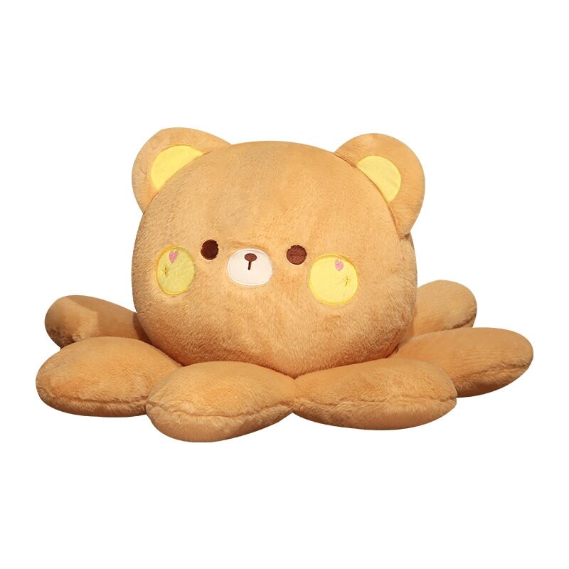 Fluffy Octo-Animal Fox Cat Bunny Bear Plushies