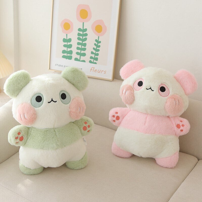 Fluffy Panda Squad Plushies