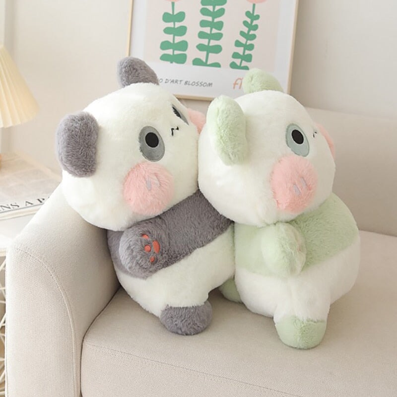 Fluffy Panda Squad Plushies