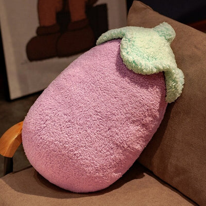 Fluffy Pastel Fruit Veg Plushie Collection