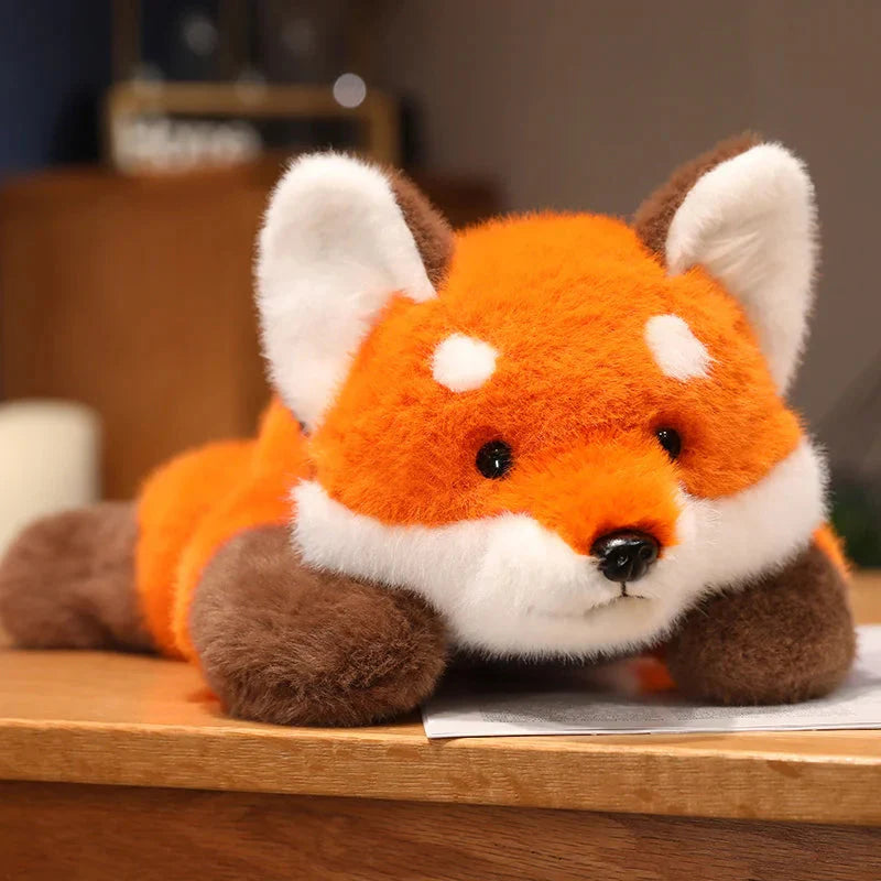 Fluffy Red Panda & Fox Plushies