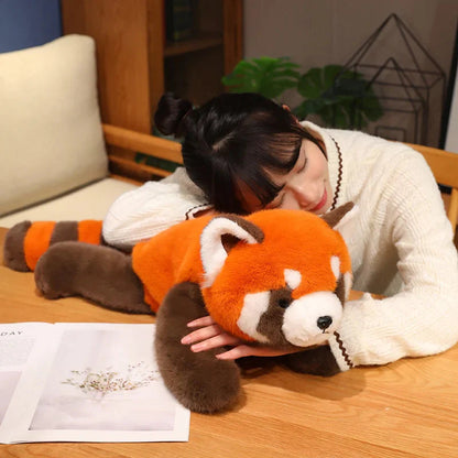 Fluffy Red Panda & Fox Plushies