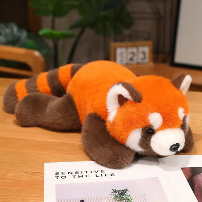 Fluffy Red Panda & Fox Plushies