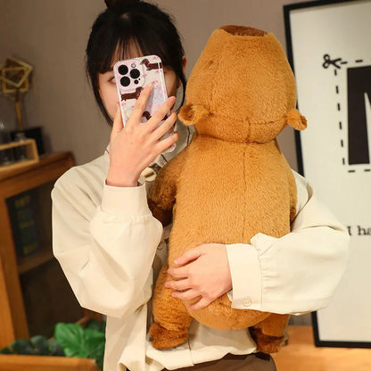 Fluffy Sleepy Capybara Plushies