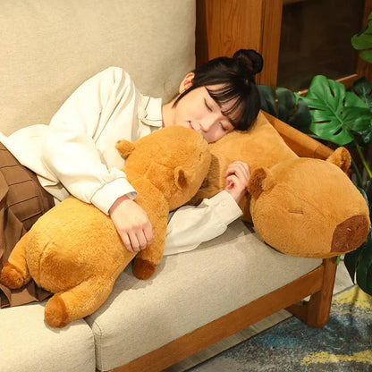 Fluffy Sleepy Capybara Plushies
