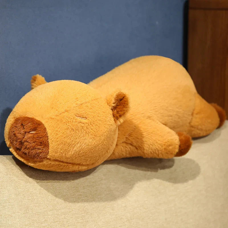 Fluffy Sleepy Capybara Plushies