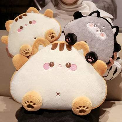 Fluffy Toastie Bread Cat Plushies