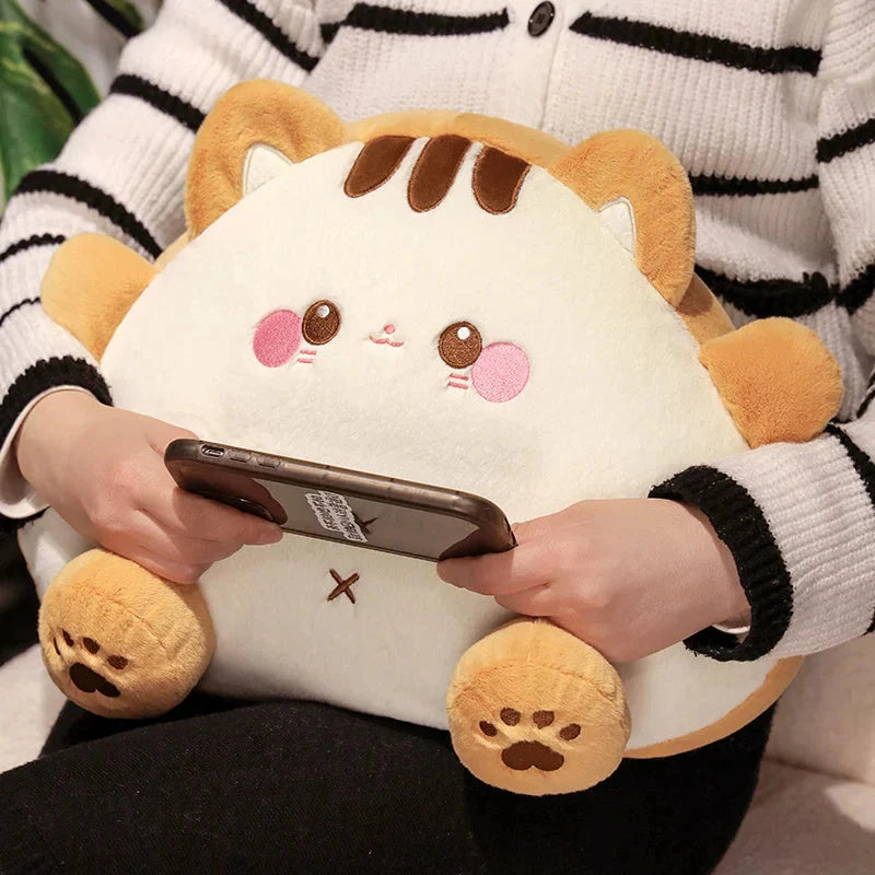 Fluffy Toastie Bread Cat Plushies
