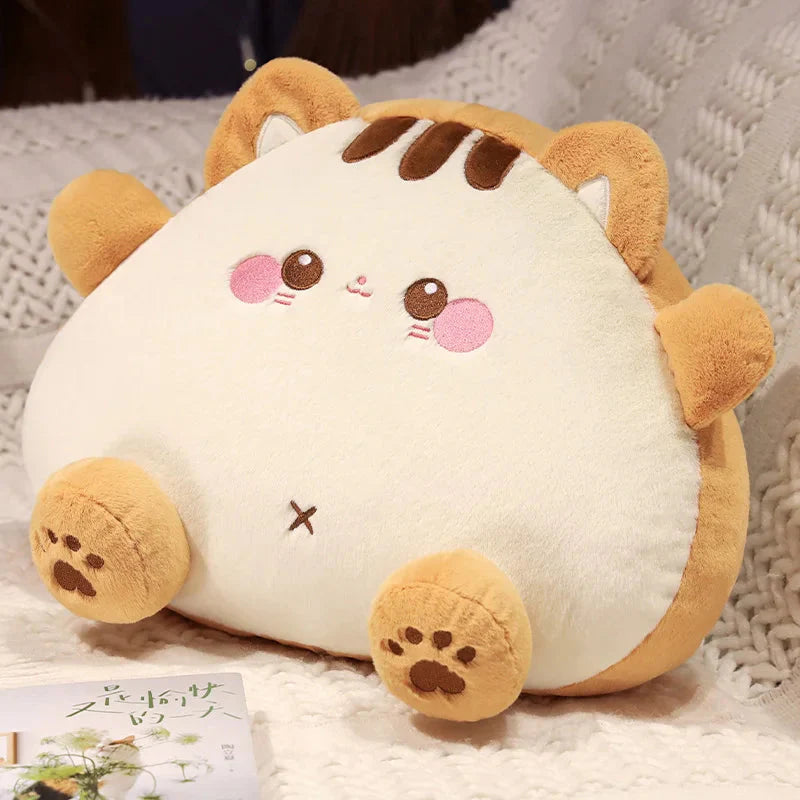 Fluffy Toastie Bread Cat Plushies
