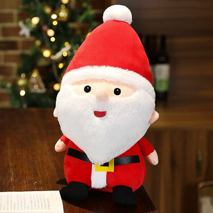 Friendly Santa Reindeer Snowman Plushies