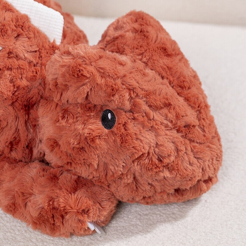 Fuzzy Cute Pink Red Lizard Plushies