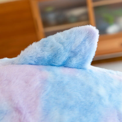 Fuzzy Rainbow Shark Plushie