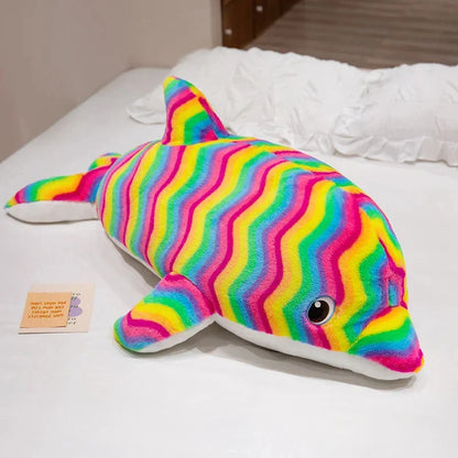 Galaxy Rainbow Dolphin Plushies