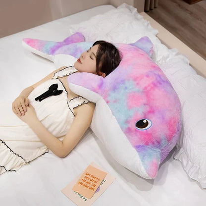 Galaxy Rainbow Dolphin Plushies