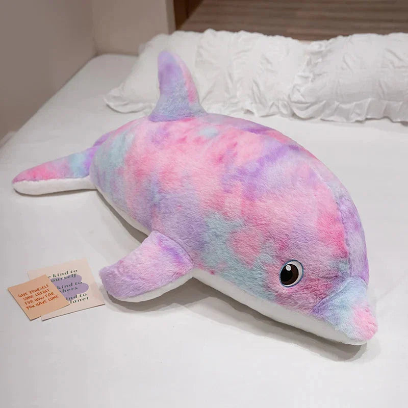 Galaxy Rainbow Dolphin Plushies
