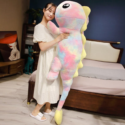 Galaxy Rainbow Pasco the Lizard Plushie